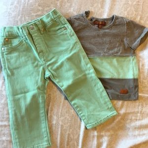 Seven baby boy outfit